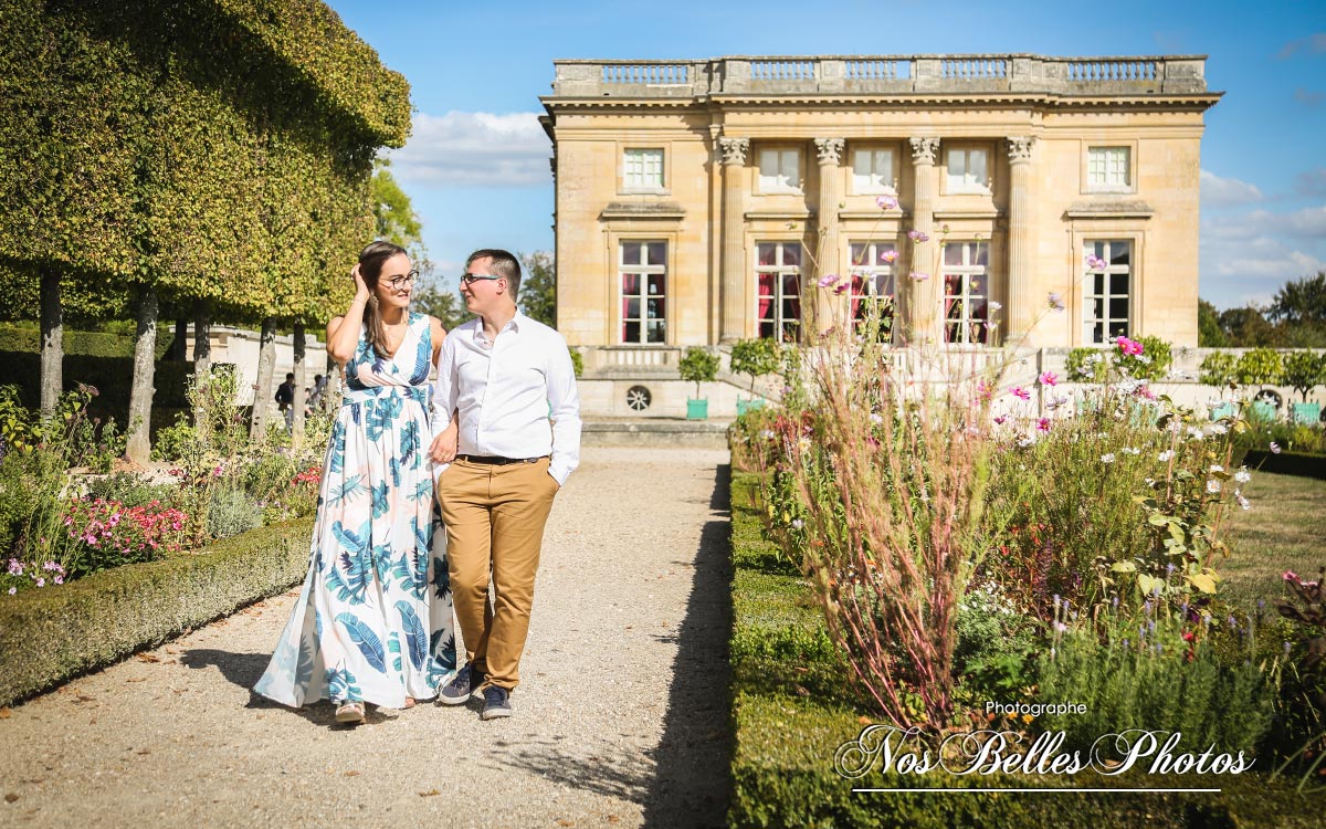 Photo de couple à Versailles, photographe couple Versailles