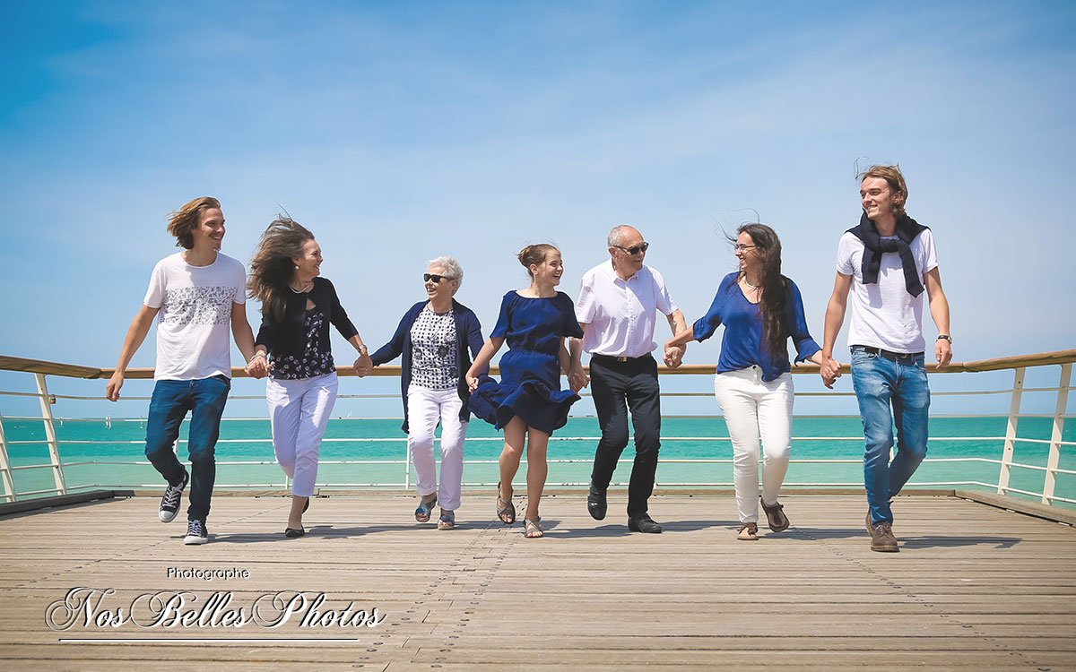 Photo shooting de famille multi-générationnelle, photographe famille Eure Normandie