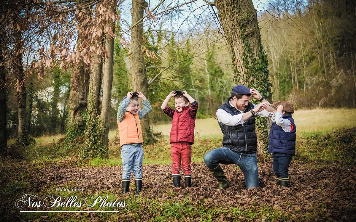 Photographe famille Yvelines, séance photo famille Versailles