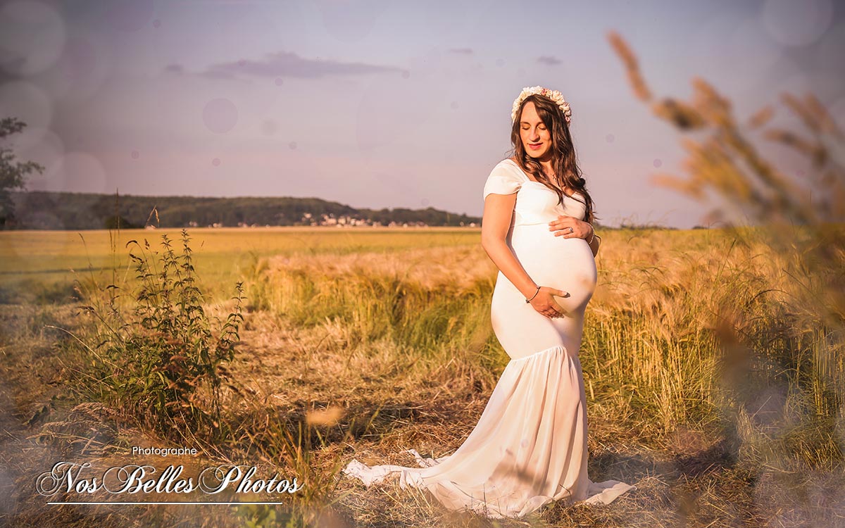 Shooting photo de grossesse en Yvelines, photographe grossesse Yvelines